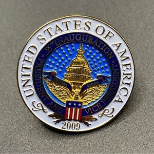 2009 OBAMA BIDEN Presidential Inauguration Collectible Pin